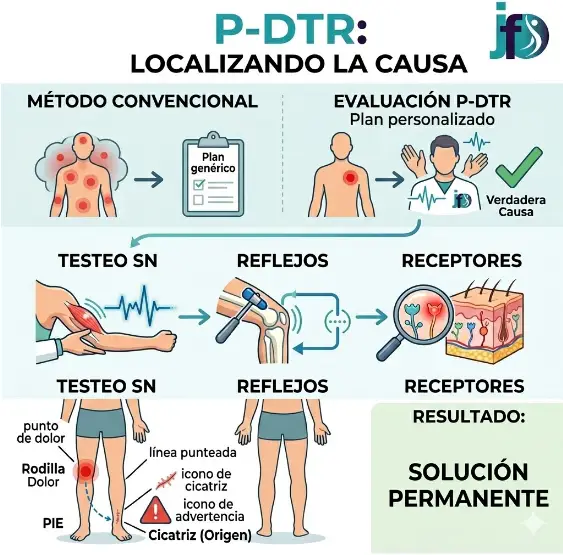Cómo P-DTR evalúa el dolor crónico