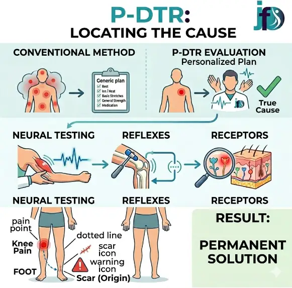 Cómo P-DTR evalúa el dolor crónico