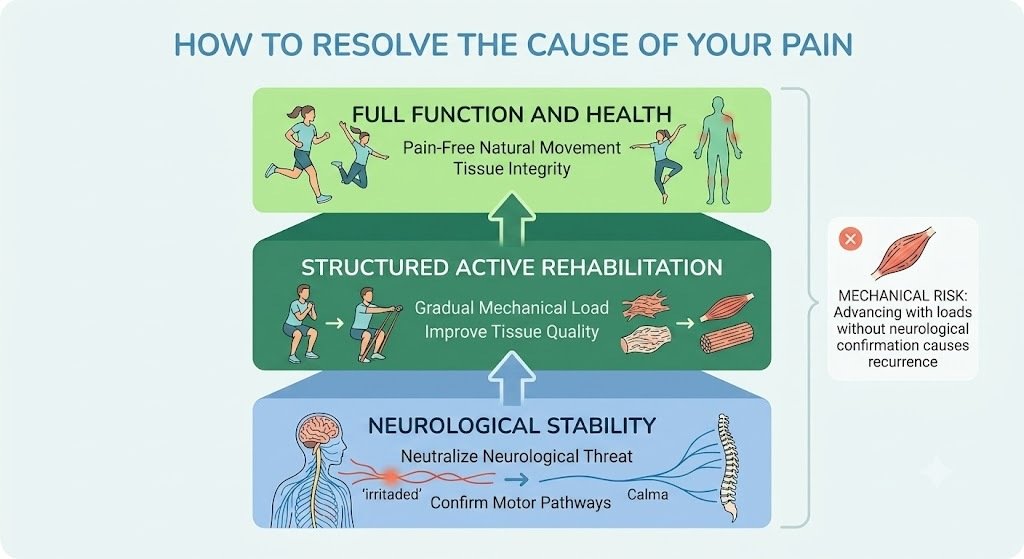 Cómo resolver la causa de tu dolor crónico