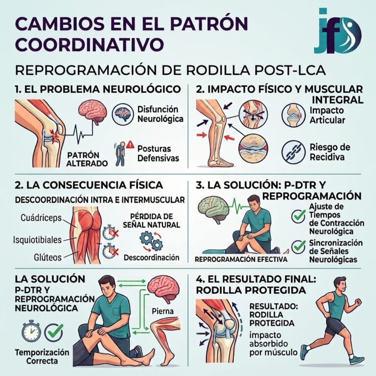 Cómo cambia la rodilla tras una operación de LCA