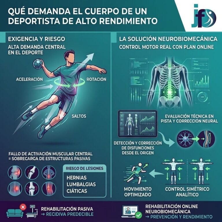 Qué necesita un deportista de alto rendimiento para rehabilitar un lesión sin recidivas posteriores