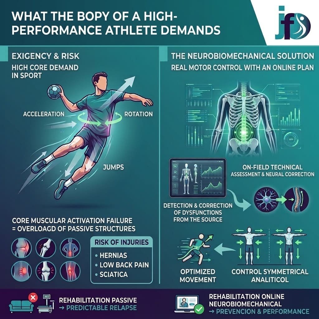 Qué necesita un deportista de alto rendimiento para rehabilitar un lesión sin recidivas posteriores