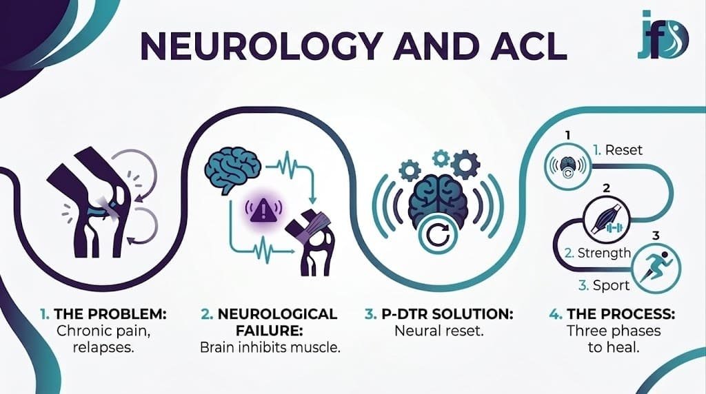 Cómo la neurología ayuda a curar el LCA