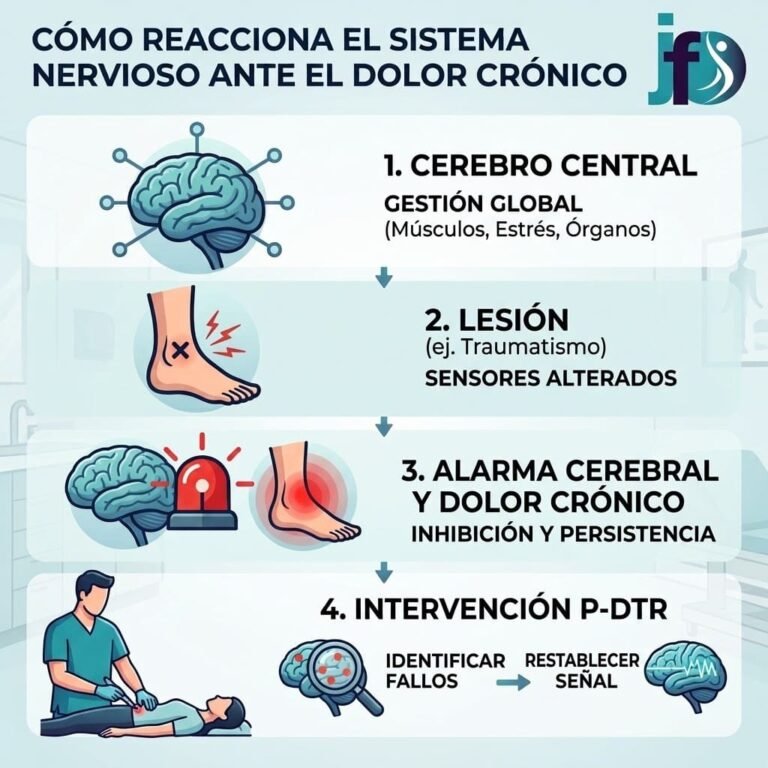 Cómo reacciona el sistema nervioso ante el dolor crónico