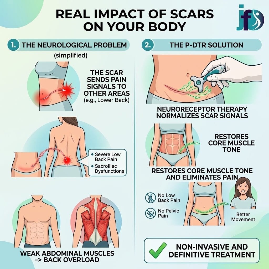 Cuál es el impacto de las cicatrices en el cuerpo humano
